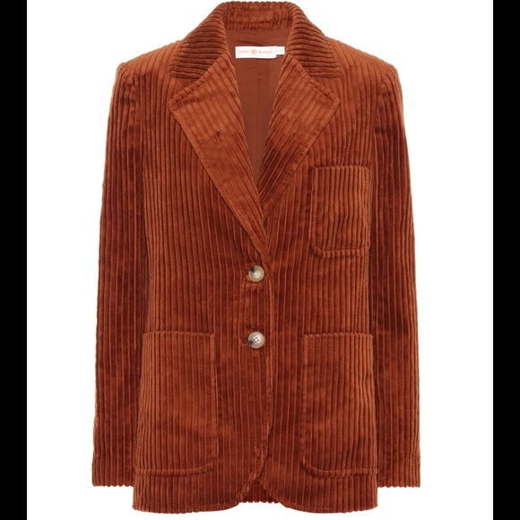 Tory Burch Wide Wale Corduroy Blazer - Picture 1 of 3